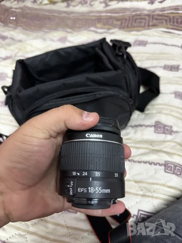 Canon EOS 1200D с обектив EFS 18-55mm, снимка 11 - Фотоапарати - 47512095