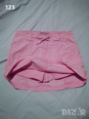Комплект от интересна  пола с  панталонки, тениска Пинко-розовата пантера и обувки в бонбонено розов, снимка 4 - Тениски - 46306985