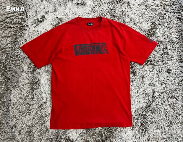 Мъжка тениска Volcom, Размер L, снимка 1 - Тениски - 46350874