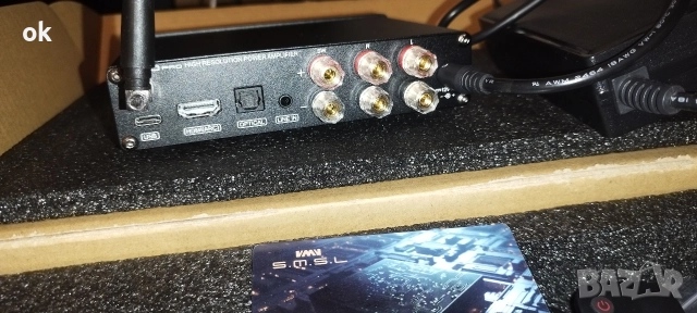 усилвател SMSL A 50 PRO нов, снимка 2 - Ресийвъри, усилватели, смесителни пултове - 52672439