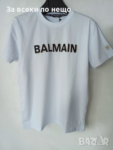 Balmain Мъжка Тениска👕Мъжка Блуза С Къс Ръкав - Различни Цветове Код Urban20