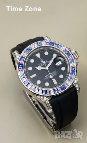 Rolex Yacht-Master 40mm "Aurora Borealis" White Gold Black Dial Дамски Различни Варианти, снимка 4 - Дамски - 48182744