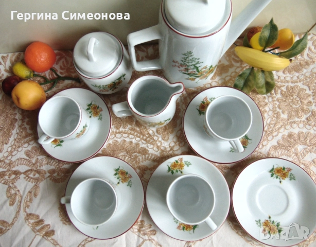 Стар български порцелан, снимка 3 - Сервизи - 52456220