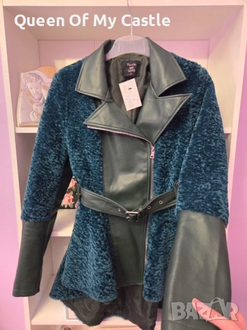 Разкошно дамско палто , снимка 2 - Палта, манта - 53999473