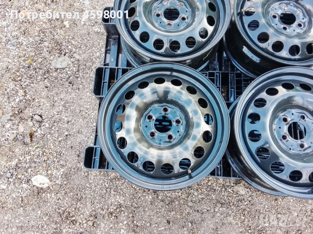 4бр.Оригинални железни джанти 17цола 5x112 за Mercedes Vito(2015-2025),EQV,Viano, снимка 5 - Гуми и джанти - 53037172