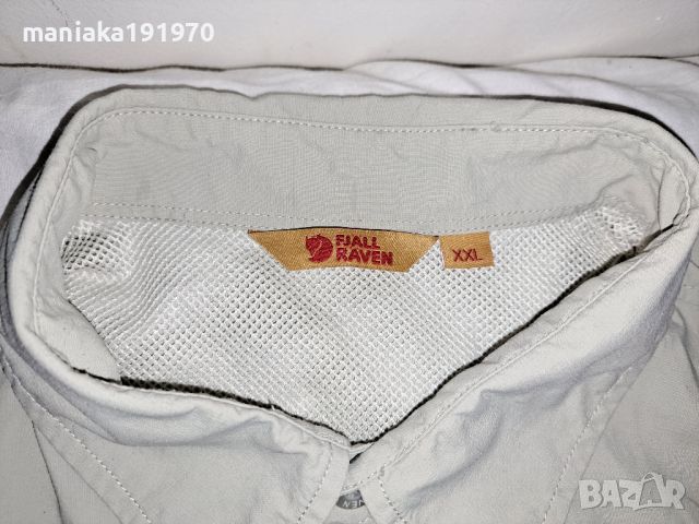 Fjallraven  Shirt (XXL) спортна риза с къс ръкав Fjall raven , снимка 11 - Ризи - 45124954