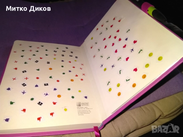 Тефтер за момиче с химикалка нов , снимка 5 - Ученически пособия, канцеларски материали - 52788924