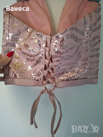 Официална рокля Lorreti(Хс,С,М), снимка 10 - Рокли - 53665862