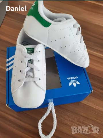 (21) Adidas Stan Smith Crib прохождащи маратонки, снимка 2 - Детски маратонки - 49146107