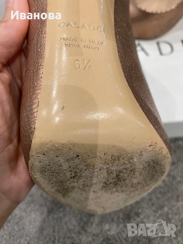 Оригинални обувки CASADEI, снимка 5 - Дамски обувки на ток - 53236592