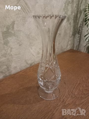 кристална ваза , снимка 1 - Вази - 45299062