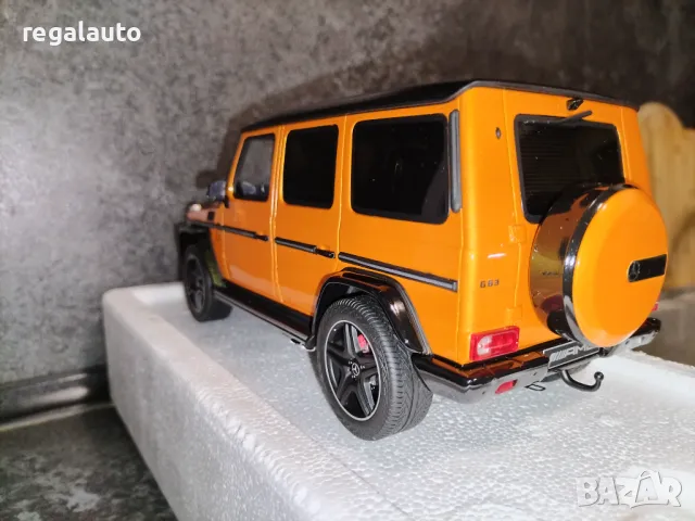 B66961016,умален модел die-cast Mercedes-Benz Mercedes-AMG G 63,W463,1:18, снимка 5 - Други ценни предмети - 16341276