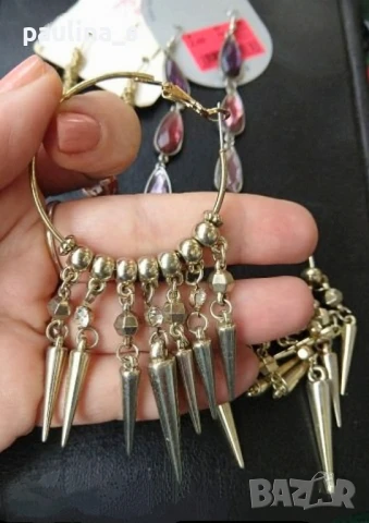 Бижута / Обеци с перли - топки, обеци с камъни и обеци на щифт , снимка 16 - Обеци - 33375481