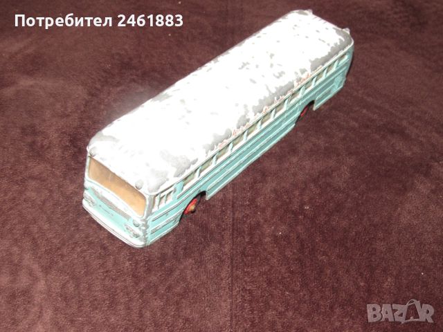 Стар антикварен Dinky Supertoys Continental Touring Coach 953 Meccano автобус, снимка 1 - Колекции - 46634694