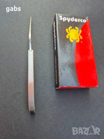 Сгъваем джобен нож Spyderco Grasshopper C138, снимка 7 - Ножове - 52851422