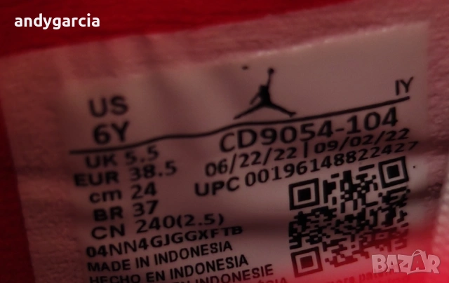 Nike Air Jordan Legacy 312 Low 38.5 ти номер или 24.0 см стелка, чисто нови с кутия 100% оригинални, снимка 16 - Маратонки - 53706681