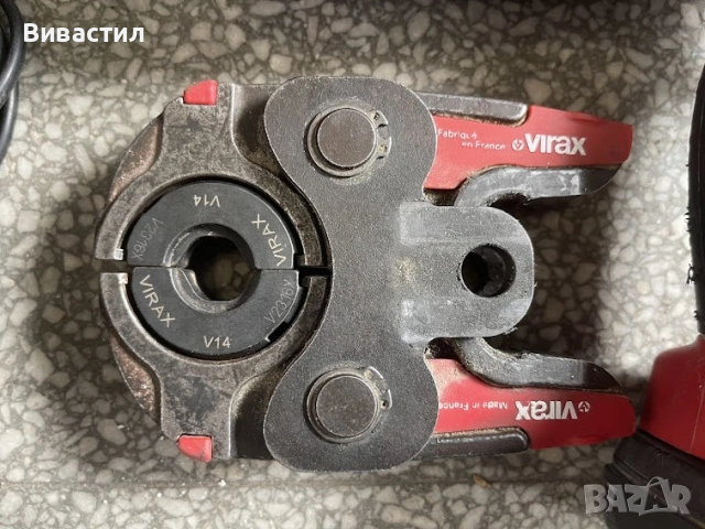 Акумулаторна преса за тръби VIRAX , снимка 5 - Други инструменти - 53416541