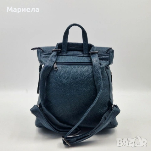 Дамска раница от еко к. с ресни – бохо стил, удобство и обем (36×30×16 см), снимка 6 - Раници - 53342587