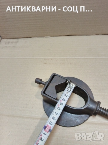 Соц Старо Каруцарско Ренде Стяга 1.240кг. НОМЕР 402., снимка 10 - Антикварни и старинни предмети - 53940497