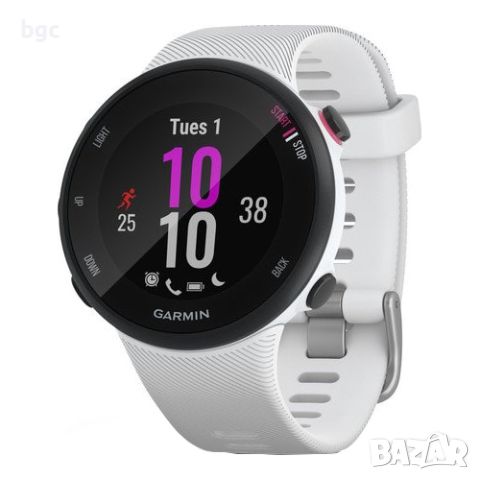 НОВ Garmin Forerunner 45S Смарт Часовник Smartwatch , White - 24 месеца гаранция, снимка 5 - Смарт часовници - 46591472