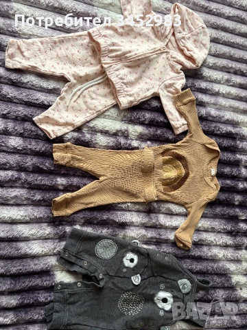 Три комплекта за бебе  0-3 месеца 