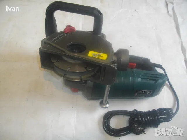 1350W Parkside PMNP1350E4 НЕМСКА КАНАЛОКОПКА 2004г. ЕЛЕКТРИЧЕСКА ФРЕЗА ЗА ПРОКОПАВАНЕ КАНАЛИ В СТЕНИ, снимка 2 - Други инструменти - 50196776