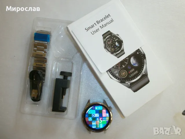 🔥 Смарт часовник smartwatch, снимка 3 - Смарт часовници - 47321948