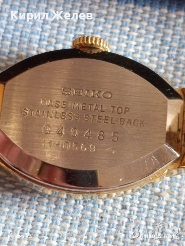 Марков дамски часовник SEIKO елегантен фин стилен 48984, снимка 6 - Дамски - 54119103