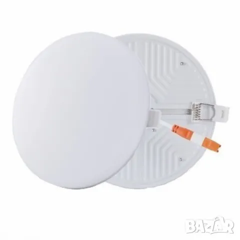 LED Регулируем Панел – Кръг, 10W / 18W / 24W / 36W (7000K), снимка 4 - Лед осветление - 49229158