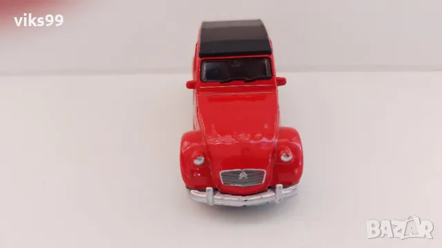 Citroen 2 CV Welly - Мащаб 1:60/64 , снимка 6 - Колекции - 49389581