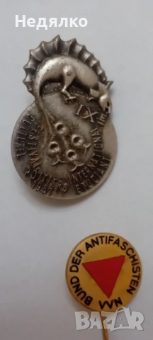 6 броя редки винтидж значки, снимка 5 - Колекции - 52416223