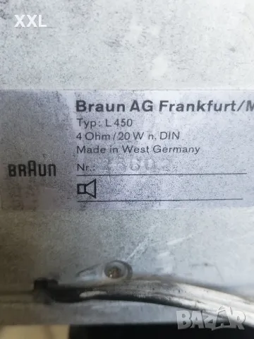 колекционерски тонколони Braun , снимка 4 - Тонколони - 48918132