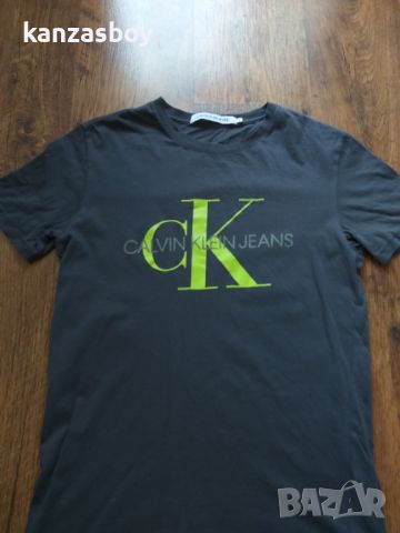 Calvin Klein - страхотна мъжка тениска С, снимка 5 - Тениски - 46019947