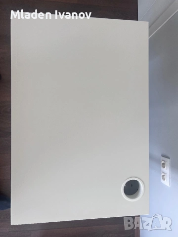 Бюро IKEA Micke 50x73см бяло, снимка 4 - Бюра - 53399774