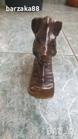 Бронзова фигура Глиган, снимка 4 - Колекции - 53585915