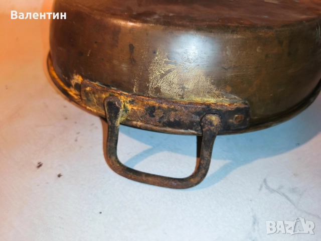 Тава с железни дръжки 18, снимка 9 - Антикварни и старинни предмети - 52539997