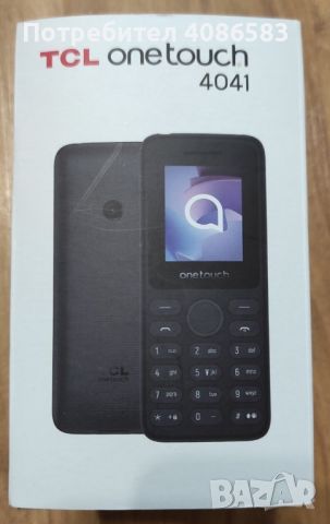 Нов GSM TCL onetouch 4041, снимка 1 - Телефони с две сим карти - 45572877