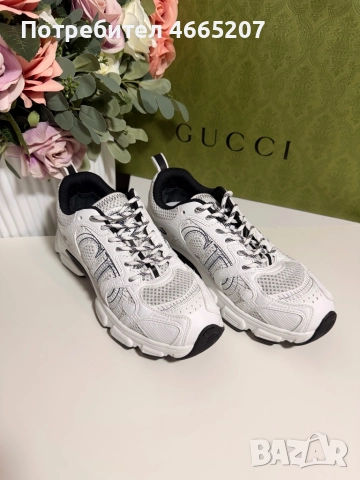 Dior Chrono White/Black, снимка 2 - Маратонки - 52595579