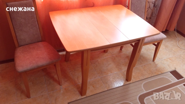 Разтегателна трапезна маса , снимка 11 - Маси - 46562294