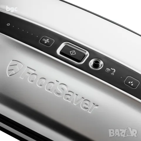  Уред за вакуумиране FoodSaver FFS016X-01, 1 скорост, 28 см, Сухи/Влажни храни, Вграден нож, Сребрис, снимка 7 - Други - 47616433