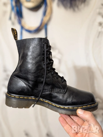 Dr. Martens 1460 кожени боти / ботуши / кубинки номер 39, снимка 3 - Дамски боти - 52147788