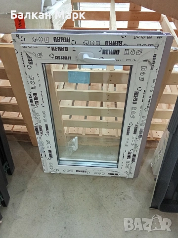 Нов PVC Прозорец REHAU SmartLine 90x60 см – Внос от Германия