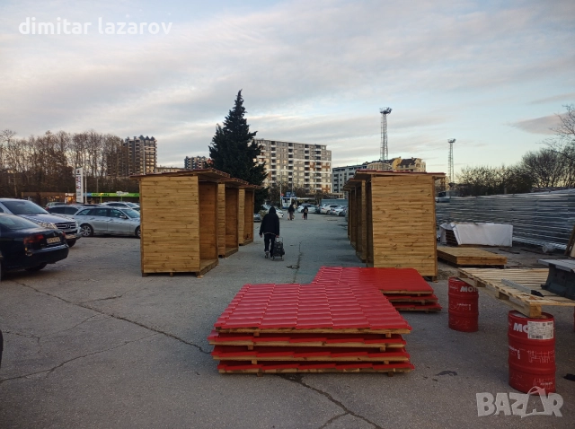 Коледен базар наеми на щандове, снимка 5 - Стелажи и щандове - 52656436