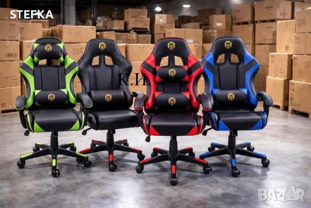 Геймърски стол с функция масаж 65 €