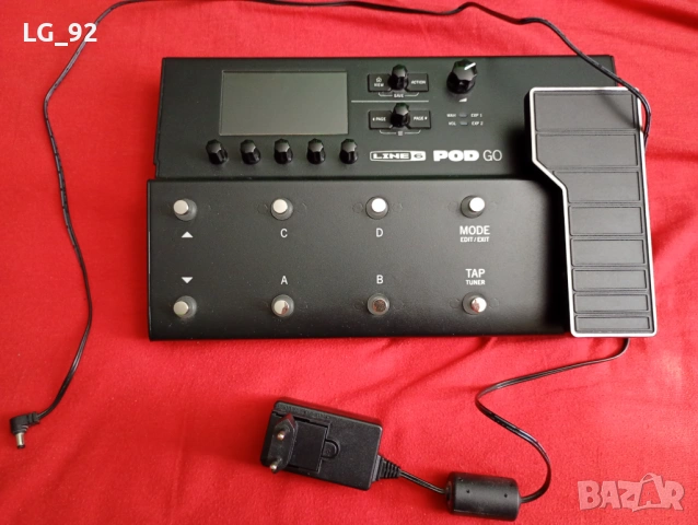 Line6 Pod Go Мултиефект за китара, снимка 4 - Китари - 53973343
