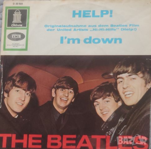 Грамофонни плочи The Beatles – Help! 7" сингъл, снимка 3 - Грамофонни плочи - 46197248