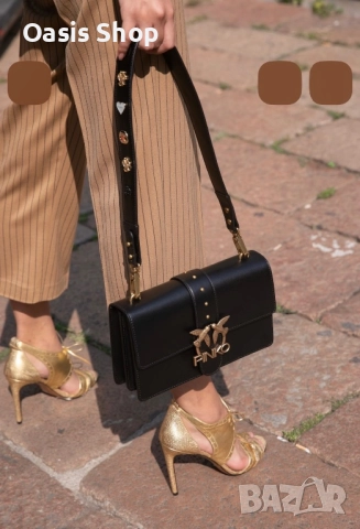 Дамска Чанта Pinko, снимка 7 - Чанти - 52868651