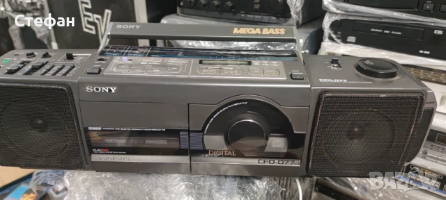Sony CFD-D77 FM/AM CD касетофон 