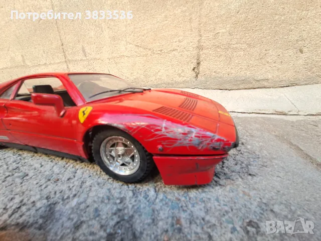 Polistil 1:18 Ferrari  280 GTO 1985г. Метален колекционерски модел., снимка 7 - Колекции - 47568212