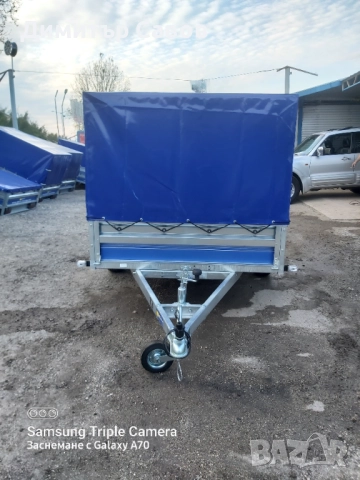 Туристическо, самосвално ремарке VESTA LIGHT 25 с брезент и шпригли Н120, снимка 6 - Ремаркета - 52165065